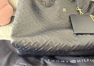 Bolso Shopper Piel Tommy Hilfiger Negro