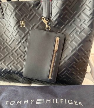 Bolso Shopper Piel Tommy Hilfiger Negro
