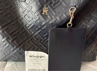 Bolso Shopper Piel Tommy Hilfiger Negro