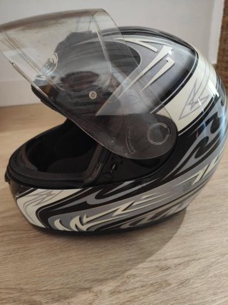 Casco Moto Integral Lazer Negro S
