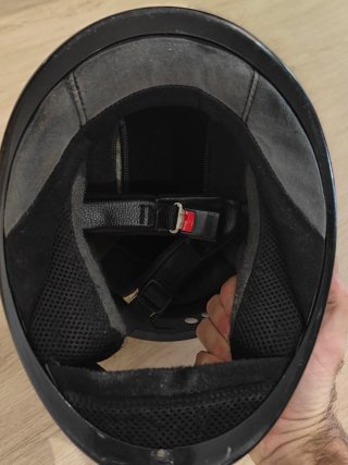 Casco Moto Integral Lazer Negro S