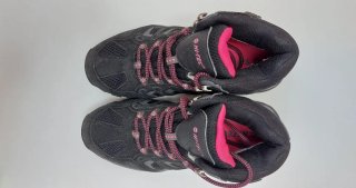 Botas de montaña Hi-Tec mujer negras y rosas