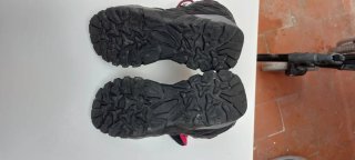 Botas de montaña Hi-Tec mujer negras y rosas