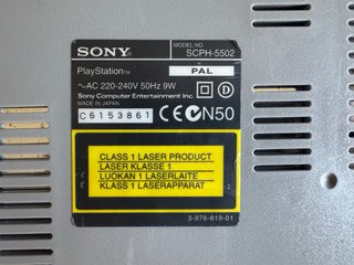 Consola Sony PSX SCPH-5502 Ps1 Original