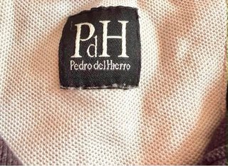 Polo Pedro del Hierro Negro Talla L