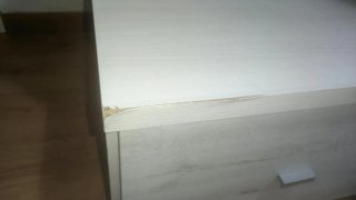 Cama alta con almacenaje, escritorio y silla