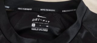 Camiseta Nike Running Talla S Negra
