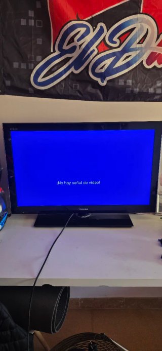 Televisión Toshiba Negra