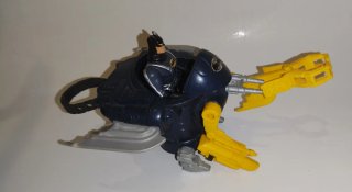 Figura Batman y Vehículo Hoverbat DC Comics