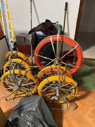 Herramientas de instalacion de fibra óptica