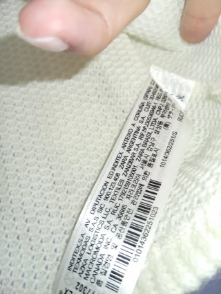 Zara Camiseta Hombros Descubiertos Talla S