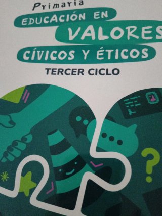 Libro valores tercer ciclo primaria Anaya