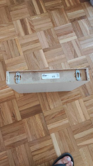 LACK Estante de pared blanco 30x26 cm