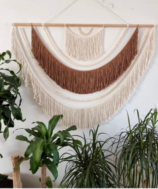 Tapiz 120x90cm macramé
