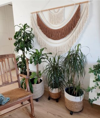 Tapiz 120x90cm macramé