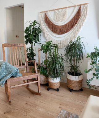 Tapiz 120x90cm macramé
