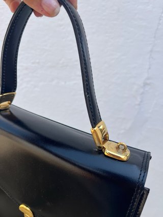Bolso vintage Loewe negro