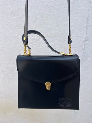 Bolso vintage Loewe negro