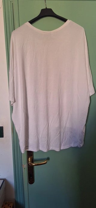 T-shirt ANNA PARINI viscosa stampa rosa