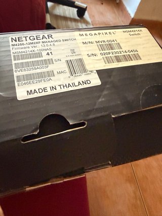 Conmutador NETGEAR Alta Velocidad