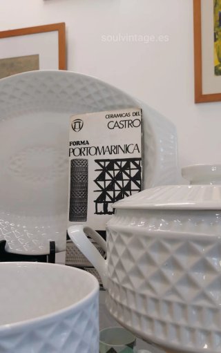 Vajilla Castro Portomarinico