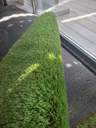 Césped artificial verde 7,5 m2
