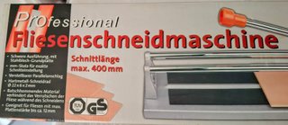 Cortador de azulejos Mannesmann profesional