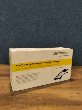 Adaptador de video HDMI 4K 2m StarTech CMDPHD2HD