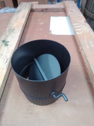 Regulador de tiro para chimenea