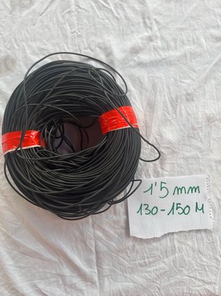 Rollo cable eléctrico 1,5mm unifilar 130-150m