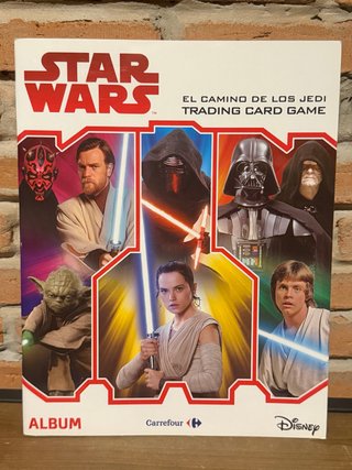 Álbum Star Wars Trading Card Game vacio cromos