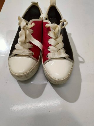 Scarpe Tommy Hilfiger nere e rosse