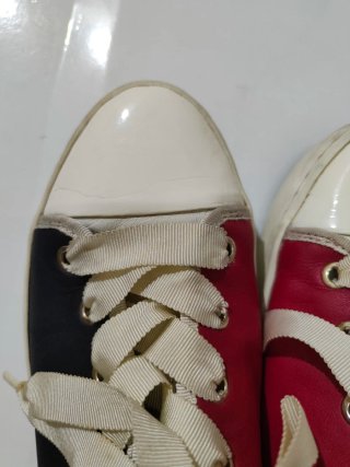 Scarpe Tommy Hilfiger nere e rosse