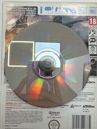 Videojuego Wii Call Of Duty Modern Warfare 3