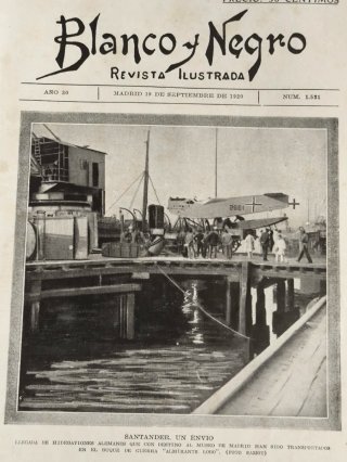 3 REVISTAS ANTIGUAS BLANCO Y NEGRO. AÑO 1920-1921