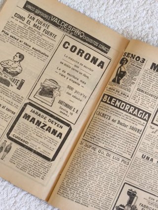 3 REVISTAS ANTIGUAS BLANCO Y NEGRO. AÑO 1922