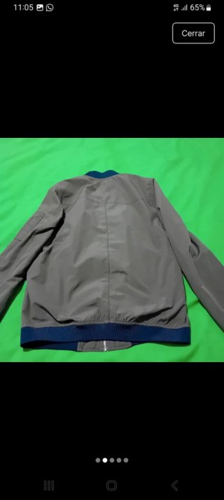 Cazadora Pull&Bear Talla S Verde Oliva