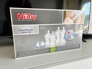 Pack Biberones Nuby Natural Nurser Softflex - 0m+