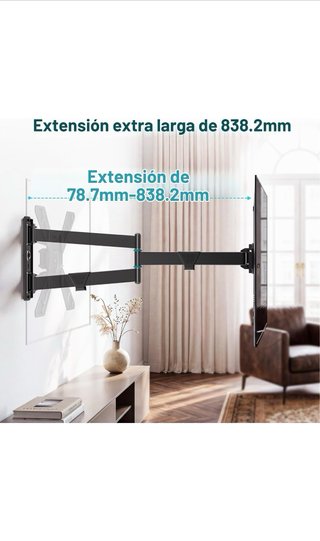 Soporte TV Articulado 32-75 Negro