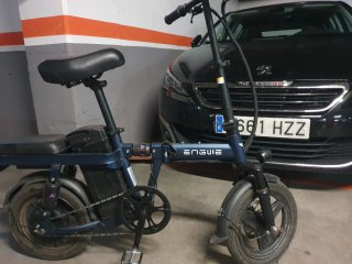 Bici Eléctrica Plegable ENGUIE + Casco de regalo