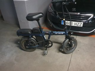 Bici Eléctrica Plegable ENGUIE + Casco de regalo