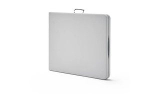 Mesa Plegable Jardín Blanca y Gris "LEER ANUNCIO"
