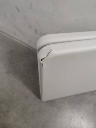 Mesa Plegable Jardín Blanca y Gris "LEER ANUNCIO"