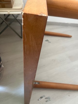 Mesa extensible madera real robusta