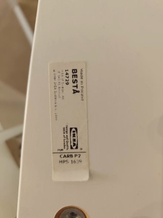 2 x Mueble Ikea Besta con Puertas de Cristal