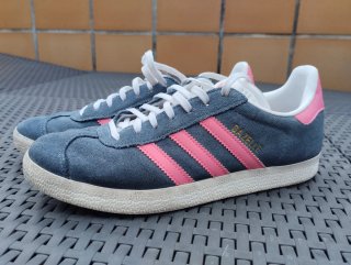 Adidas Gazelle Talla 39.5 Azul y Rosa