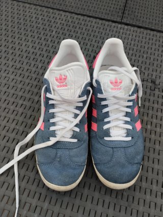 Adidas Gazelle Talla 39.5 Azul y Rosa