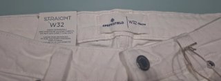 Pantalón Springfield Straight Blanco Talla M