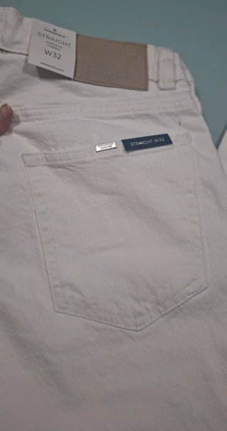 Pantalón Springfield Straight Blanco Talla M