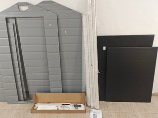 Keter Manor 4X3 - Caseta de jardín, 129x103x196 cm